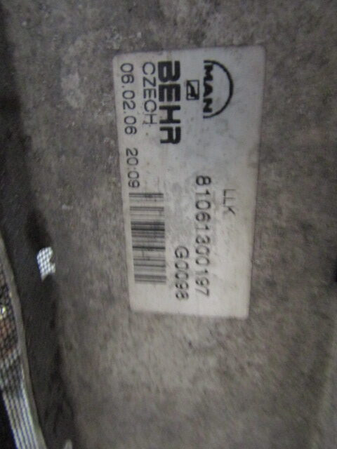 MAN TGA 360/400/310 RADIATOR/INTERCOOLER PACK - Ψυγείο αυτοκίνητο για Φορτηγό: φωτογραφία 3 MAN TGA 360/400/310 RADIATOR/INTERCOOLER PACK - Ψυγείο αυτοκίνητο για Φορτηγό: φωτογραφία 3