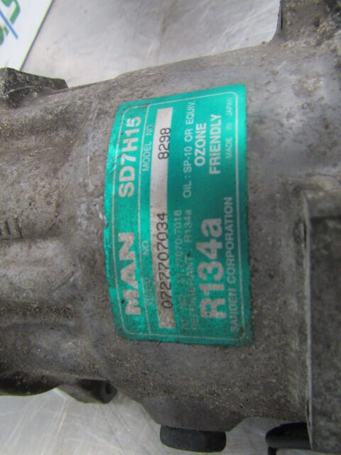 MAN TGM 340 D0836 AIR CON PUMP TYPE-SD7HI5/MODEL NO 8298 - Κινητήρας και ανταλλακτικά για Φορτηγό: φωτογραφία 3 MAN TGM 340 D0836 AIR CON PUMP TYPE-SD7HI5/MODEL NO 8298 - Κινητήρας και ανταλλακτικά για Φορτηγό: φωτογραφία 3