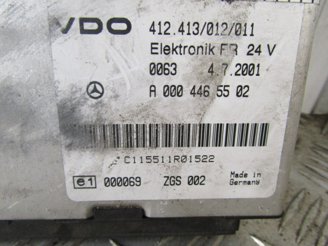 MERCEDES ATEGO 1823 ELEKTRONIC FR UNIT P/NO A000 446 5502 - Ηλεκτρικό σύστημα για Φορτηγό: φωτογραφία 2 MERCEDES ATEGO 1823 ELEKTRONIC FR UNIT P/NO A000 446 5502 - Ηλεκτρικό σύστημα για Φορτηγό: φωτογραφία 2