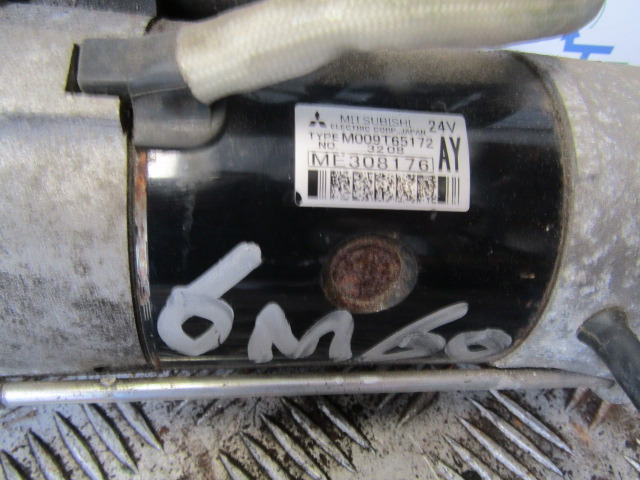 MITSUBISHI 6M60 STARTER MOTOR P/NO ME308176 - Ηλεκτρικό σύστημα για Φορτηγό: φωτογραφία 2 MITSUBISHI 6M60 STARTER MOTOR P/NO ME308176 - Ηλεκτρικό σύστημα για Φορτηγό: φωτογραφία 2