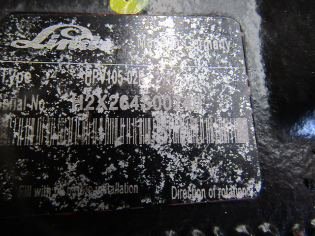 SCHMIDT SWINGO GEARBOX TYPE LINDE BPV105-02 / SERIAL NO H2X64S00740 - Κιβώτιο ταχυτήτων για Φορτηγό: φωτογραφία 2 SCHMIDT SWINGO GEARBOX TYPE LINDE BPV105-02 / SERIAL NO H2X64S00740 - Κιβώτιο ταχυτήτων για Φορτηγό: φωτογραφία 2