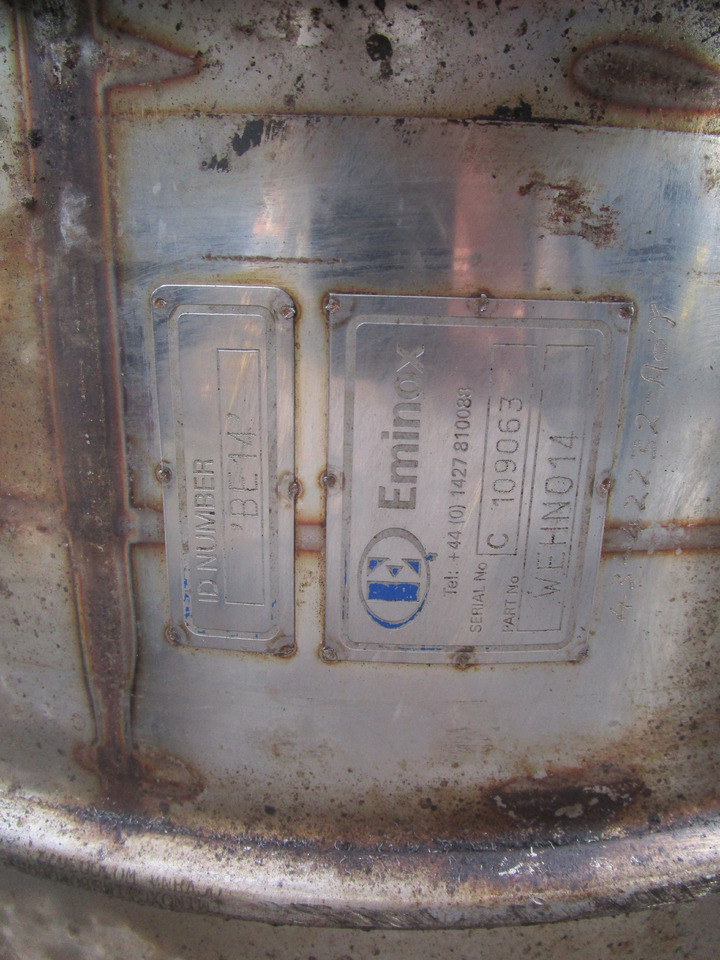 VOLVO FM9 / FM12 EMINOX DPF EXHAUST P/NO WEHN022 - Σύστημα εξάτμισης για Φορτηγό: φωτογραφία 3 VOLVO FM9 / FM12 EMINOX DPF EXHAUST P/NO WEHN022 - Σύστημα εξάτμισης για Φορτηγό: φωτογραφία 3