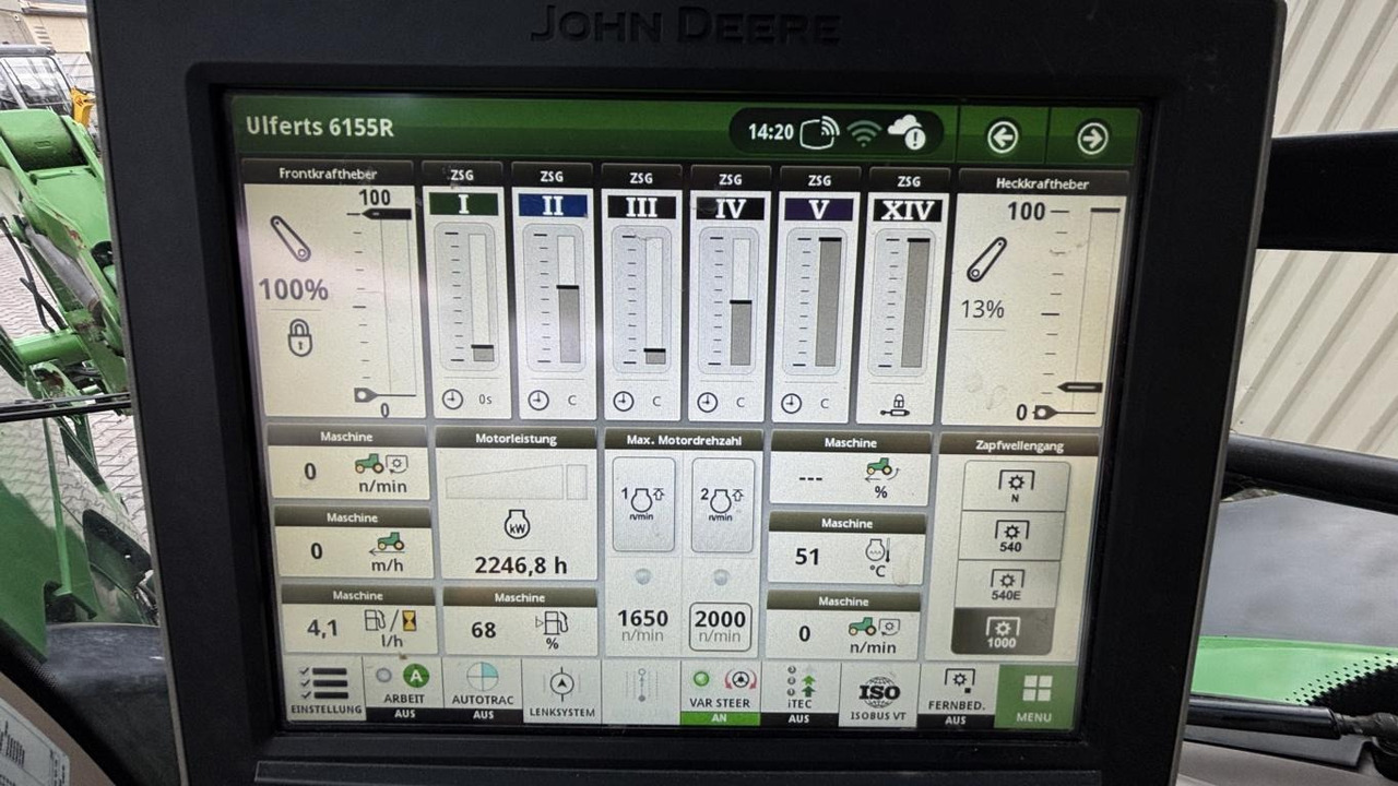 John Deere 6155R - Τρακτέρ: φωτογραφία 3 John Deere 6155R - Τρακτέρ: φωτογραφία 3