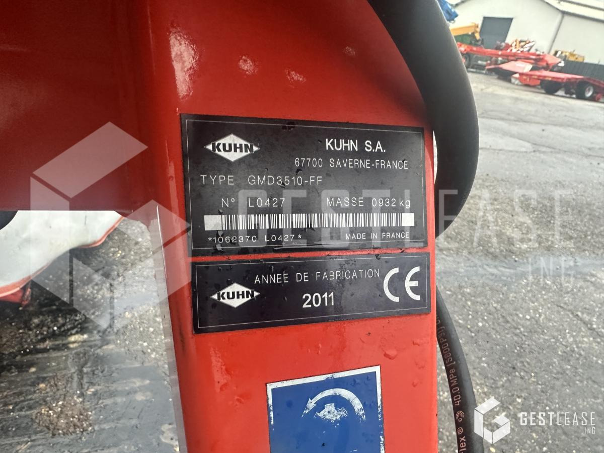 Kuhn GMD 3510 - Χορτοκοπτικό: φωτογραφία 5 Kuhn GMD 3510 - Χορτοκοπτικό: φωτογραφία 5