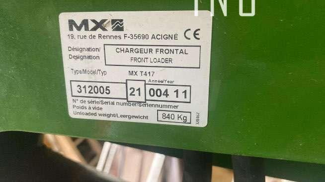 Mailleux MX T417 - Φορτωτησ για τρακτερ: φωτογραφία 5 Mailleux MX T417 - Φορτωτησ για τρακτερ: φωτογραφία 5