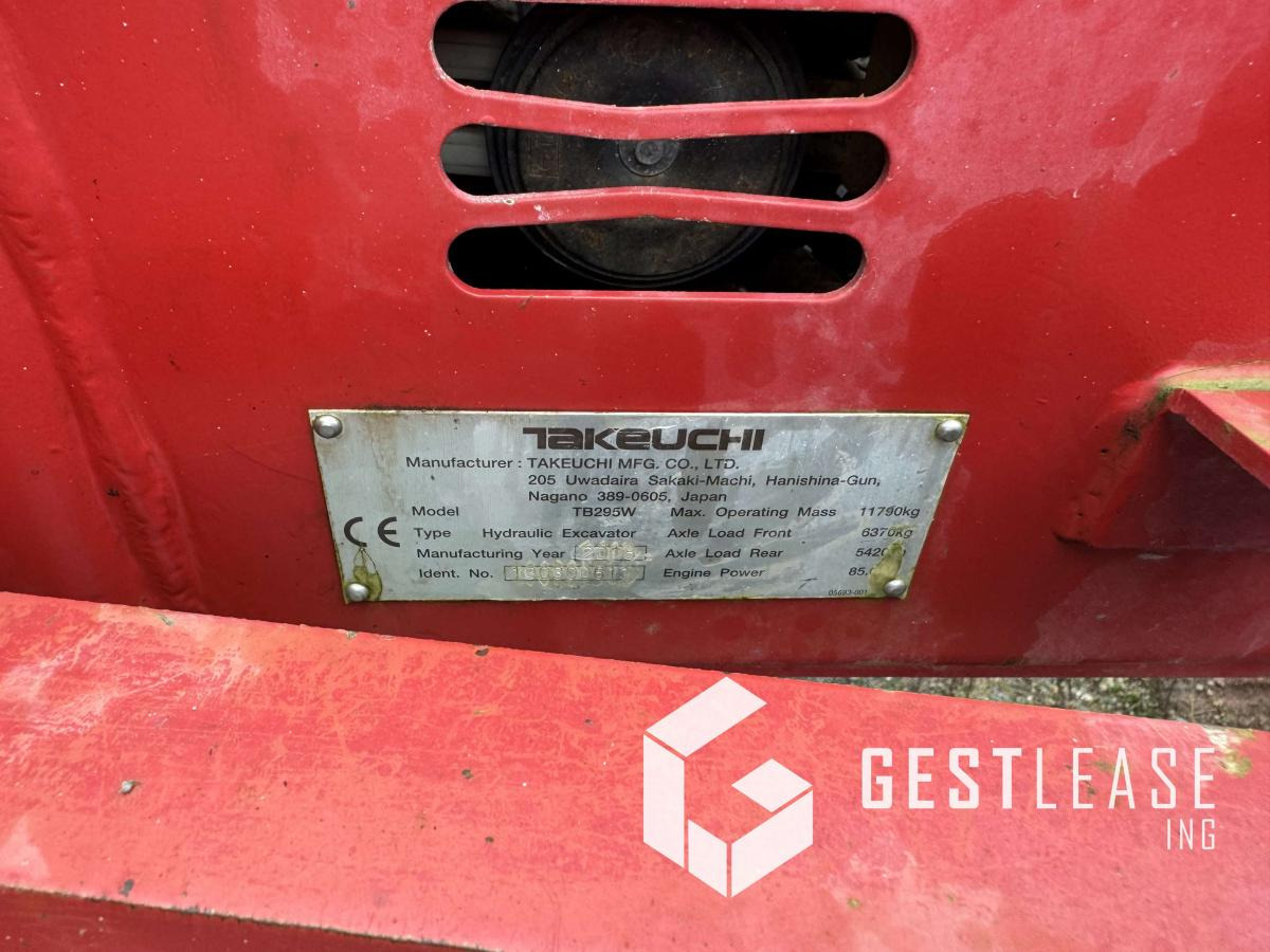 Leasing Takeuchi TB295W Takeuchi TB295W: φωτογραφία 17