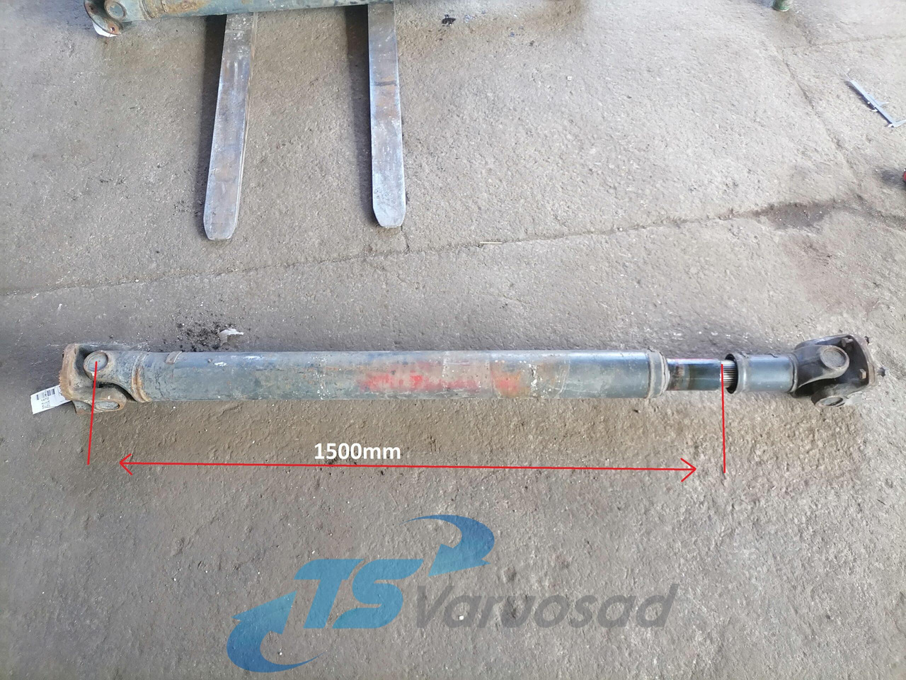 DAF Propeller shaft 12345 - Κεντρικοί άξονες για Φορτηγό: φωτογραφία 5 DAF Propeller shaft 12345 - Κεντρικοί άξονες για Φορτηγό: φωτογραφία 5
