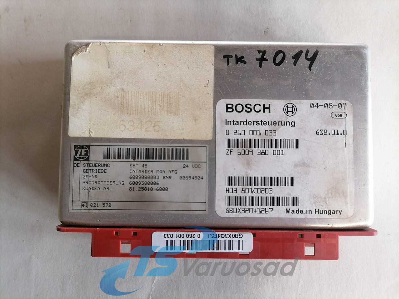MAN ECU, Ret 81258106000 - Ηλεκτρονική μονάδα ελέγχου για Φορτηγό: φωτογραφία 2 MAN ECU, Ret 81258106000 - Ηλεκτρονική μονάδα ελέγχου για Φορτηγό: φωτογραφία 2