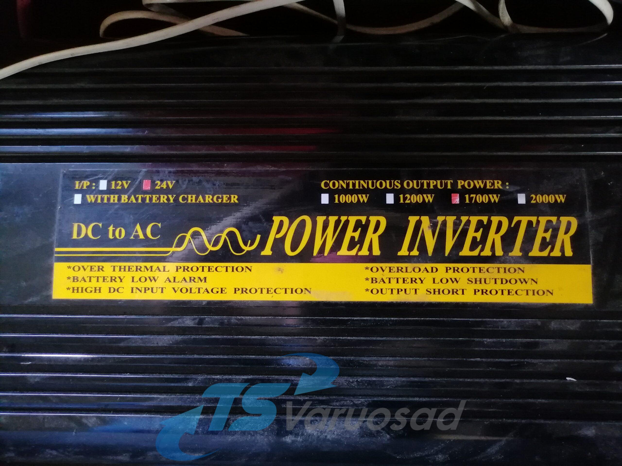 Universaalne Voltage converter A1700W24V - Ηλεκτρικό σύστημα για Φορτηγό: φωτογραφία 4 Universaalne Voltage converter A1700W24V - Ηλεκτρικό σύστημα για Φορτηγό: φωτογραφία 4