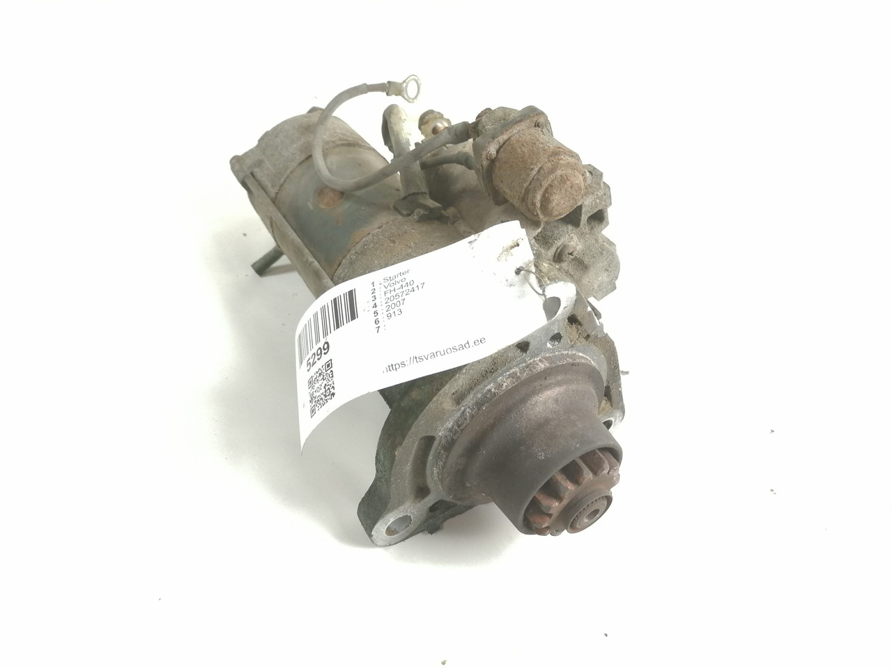 Volvo Starter 20572417 - Μίζα για Φορτηγό: φωτογραφία 1 Volvo Starter 20572417 - Μίζα για Φορτηγό: φωτογραφία 1