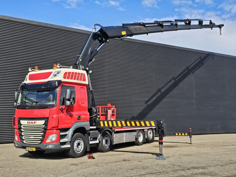 DAF CF 460 8x2/6 / FASSI 82 t/m CRANE / KRAN - 18.3 mtr - Φορτηγό με ανοιχτή καρότσα, Φορτηγό με γερανό: φωτογραφία 1 DAF CF 460 8x2/6 / FASSI 82 t/m CRANE / KRAN - 18.3 mtr - Φορτηγό με ανοιχτή καρότσα, Φορτηγό με γερανό: φωτογραφία 1