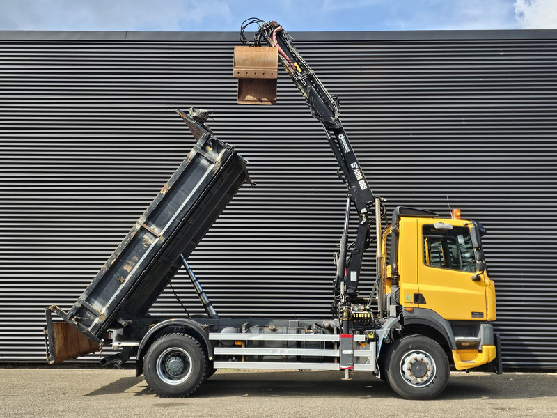 DAF CF 75.250 4X4 / HIAB CRANE + TIPPER / MANUAL / SPRING - Φορτηγό, Φορτηγό με γερανό: φωτογραφία 5 DAF CF 75.250 4X4 / HIAB CRANE + TIPPER / MANUAL / SPRING - Φορτηγό, Φορτηγό με γερανό: φωτογραφία 5