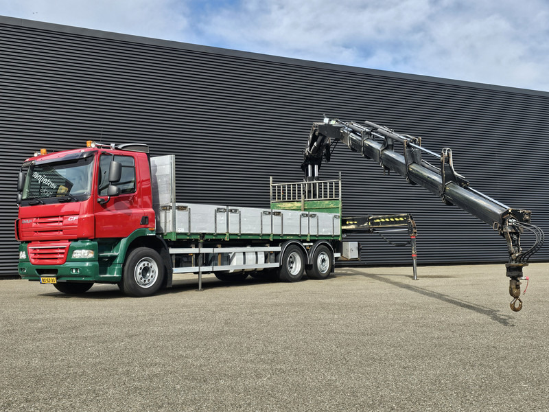 DAF CF 85.410 6x2 / HIAB 35 t/m crane / kran + REMOTE - Φορτηγό με ανοιχτή καρότσα, Φορτηγό με γερανό: φωτογραφία 4 DAF CF 85.410 6x2 / HIAB 35 t/m crane / kran + REMOTE - Φορτηγό με ανοιχτή καρότσα, Φορτηγό με γερανό: φωτογραφία 4