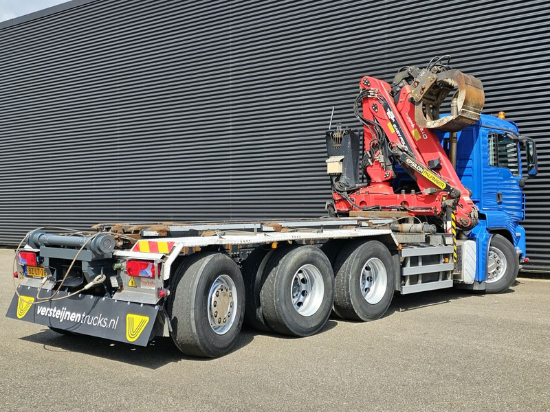 MAN TGS 35.400 / 8x4-4 / CONTAINER SYSTEM / PALFINGER Z CRANE - Φορτηγό με σύστημα καλωδίων, Φορτηγό με γερανό: φωτογραφία 5 MAN TGS 35.400 / 8x4-4 / CONTAINER SYSTEM / PALFINGER Z CRANE - Φορτηγό με σύστημα καλωδίων, Φορτηγό με γερανό: φωτογραφία 5