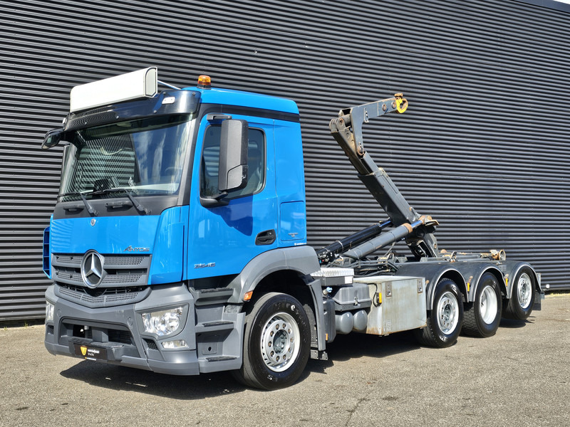 Mercedes-Benz Antos 3546 8x2/6 HOOKLIFT / ABROLKIPPER - Φορτηγό φόρτωσης γάντζου: φωτογραφία 1 Mercedes-Benz Antos 3546 8x2/6 HOOKLIFT / ABROLKIPPER - Φορτηγό φόρτωσης γάντζου: φωτογραφία 1