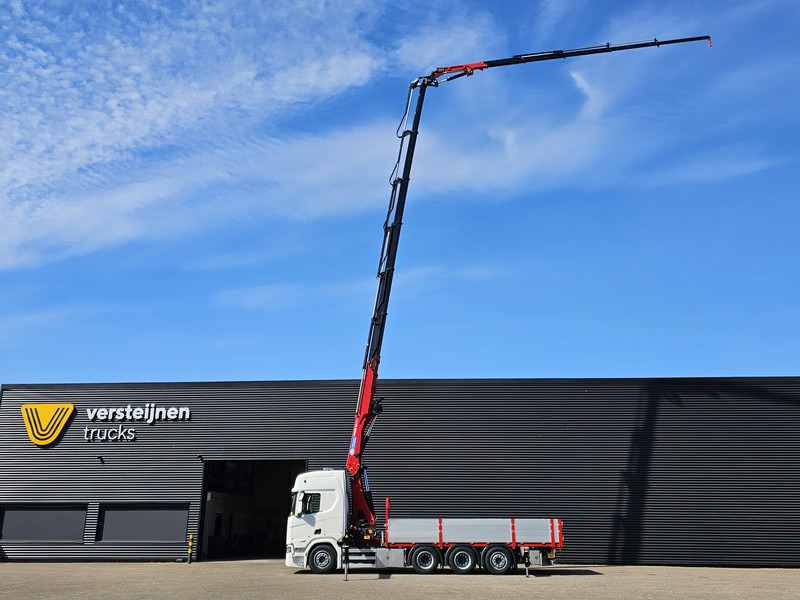 Scania 560R / HMF 50 t/m - JIB / LIER - Φορτηγό με γερανό: φωτογραφία 4 Scania 560R / HMF 50 t/m - JIB / LIER - Φορτηγό με γερανό: φωτογραφία 4