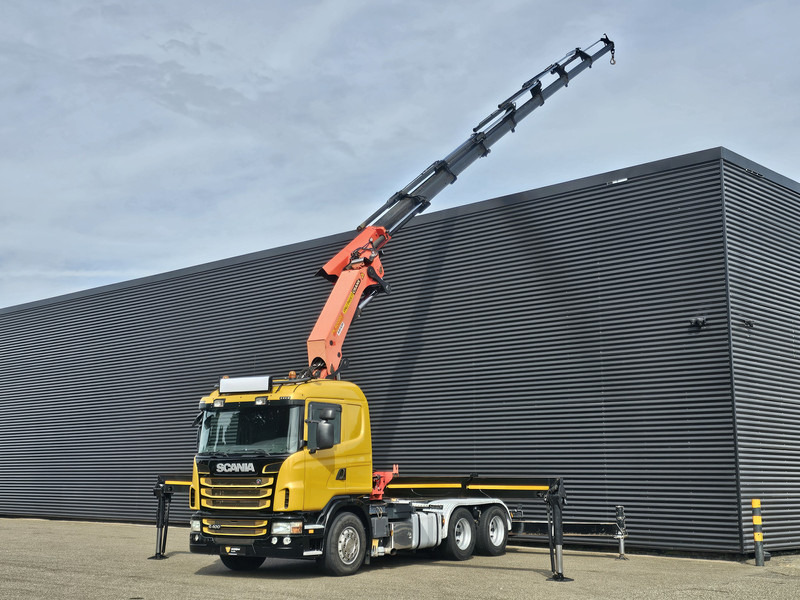 Scania G400 6x2 / PALFINGER PK 60002 / WINCH / BALLAST - Φορτηγό με ανοιχτή καρότσα, Φορτηγό με γερανό: φωτογραφία 1 Scania G400 6x2 / PALFINGER PK 60002 / WINCH / BALLAST - Φορτηγό με ανοιχτή καρότσα, Φορτηγό με γερανό: φωτογραφία 1