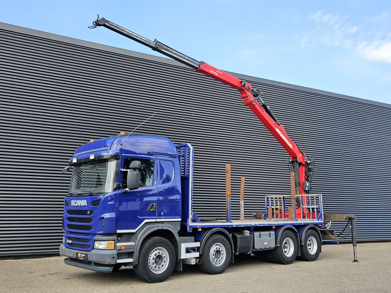 Scania G440 8x4 / RETARDER / PALFINGER-EPSILON CRANE - Φορτηγό με γερανό: φωτογραφία 1 Scania G440 8x4 / RETARDER / PALFINGER-EPSILON CRANE - Φορτηγό με γερανό: φωτογραφία 1