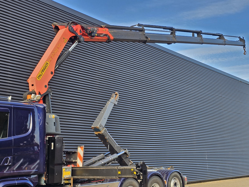 Scania G490 8x4*4 / PALFINGER CRANE + HOOKLIFT - Φορτηγό φόρτωσης γάντζου, Φορτηγό με γερανό: φωτογραφία 2 Scania G490 8x4*4 / PALFINGER CRANE + HOOKLIFT - Φορτηγό φόρτωσης γάντζου, Φορτηγό με γερανό: φωτογραφία 2