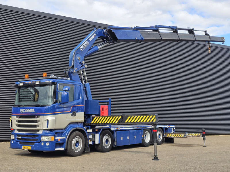 Scania R440 8x2*6 / FASSI 90 t/m CRANE / KRAN - Φορτηγό με ανοιχτή καρότσα, Φορτηγό με γερανό: φωτογραφία 1 Scania R440 8x2*6 / FASSI 90 t/m CRANE / KRAN - Φορτηγό με ανοιχτή καρότσα, Φορτηγό με γερανό: φωτογραφία 1
