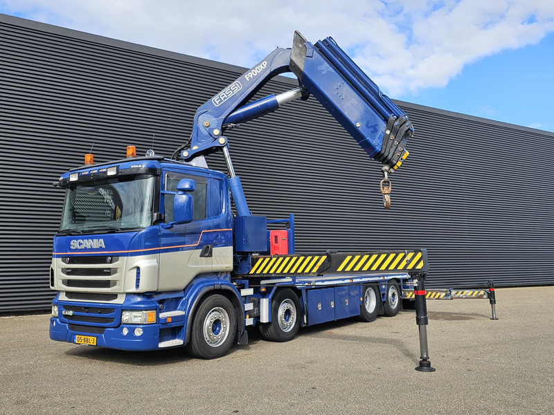 Scania R440 8x2*6 / FASSI 90 t/m CRANE / KRAN - Φορτηγό με ανοιχτή καρότσα, Φορτηγό με γερανό: φωτογραφία 5 Scania R440 8x2*6 / FASSI 90 t/m CRANE / KRAN - Φορτηγό με ανοιχτή καρότσα, Φορτηγό με γερανό: φωτογραφία 5