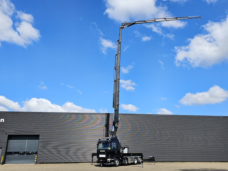 Scania R490 / 8x2 / HMF 85 TM CRANE / WINCH / JIB - Φορτηγό με γερανό: φωτογραφία 4 Scania R490 / 8x2 / HMF 85 TM CRANE / WINCH / JIB - Φορτηγό με γερανό: φωτογραφία 4