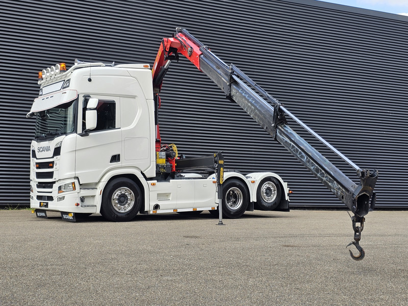 Scania R500 6x2 / RETARDER / PALFINGER CRANE / KRAN - Τράκτορας: φωτογραφία 4 Scania R500 6x2 / RETARDER / PALFINGER CRANE / KRAN - Τράκτορας: φωτογραφία 4