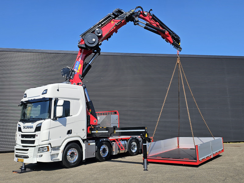 Scania R590 8x2*6 HMF 9520 + JiB + WINCH / TRACTOR / - Τράκτορας: φωτογραφία 2 Scania R590 8x2*6 HMF 9520 + JiB + WINCH / TRACTOR / - Τράκτορας: φωτογραφία 2
