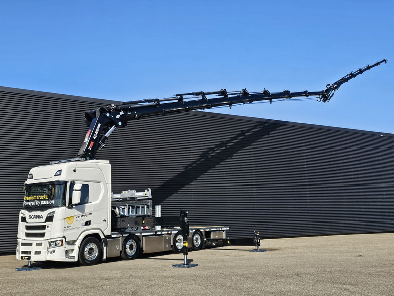 Scania R590 V8 / 8X2 / HIAB 1188 + JIB + WINCH - Φορτηγό με γερανό: φωτογραφία 1 Scania R590 V8 / 8X2 / HIAB 1188 + JIB + WINCH - Φορτηγό με γερανό: φωτογραφία 1