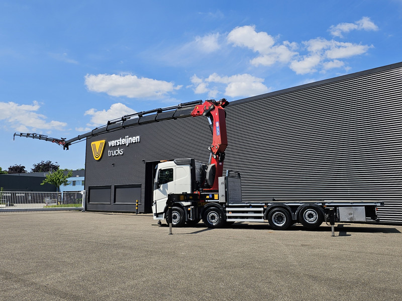 Volvo FH 540 8x2/6 / 85 t/m CRANE + JIB / KRAN / RETARDER - Φορτηγό με ανοιχτή καρότσα, Φορτηγό με γερανό: φωτογραφία 3 Volvo FH 540 8x2/6 / 85 t/m CRANE + JIB / KRAN / RETARDER - Φορτηγό με ανοιχτή καρότσα, Φορτηγό με γερανό: φωτογραφία 3