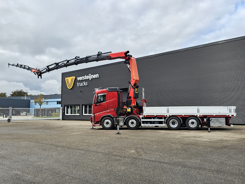 Volvo FH 540 8x2/6 / PALFINGER 65 t/m CRANE + JIB - Φορτηγό με ανοιχτή καρότσα, Φορτηγό με γερανό: φωτογραφία 4 Volvo FH 540 8x2/6 / PALFINGER 65 t/m CRANE + JIB - Φορτηγό με ανοιχτή καρότσα, Φορτηγό με γερανό: φωτογραφία 4