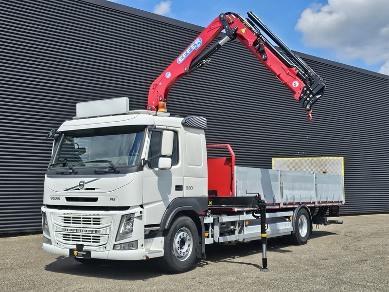 Volvo FM 330 4x2 / EFFER 12.5 t/m CRANE / KRAN - Φορτηγό με ανοιχτή καρότσα, Φορτηγό με γερανό: φωτογραφία 4 Volvo FM 330 4x2 / EFFER 12.5 t/m CRANE / KRAN - Φορτηγό με ανοιχτή καρότσα, Φορτηγό με γερανό: φωτογραφία 4