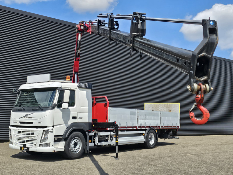 Volvo FM 330 4x2 / EFFER 12.5 t/m CRANE / KRAN - Φορτηγό με ανοιχτή καρότσα, Φορτηγό με γερανό: φωτογραφία 3 Volvo FM 330 4x2 / EFFER 12.5 t/m CRANE / KRAN - Φορτηγό με ανοιχτή καρότσα, Φορτηγό με γερανό: φωτογραφία 3