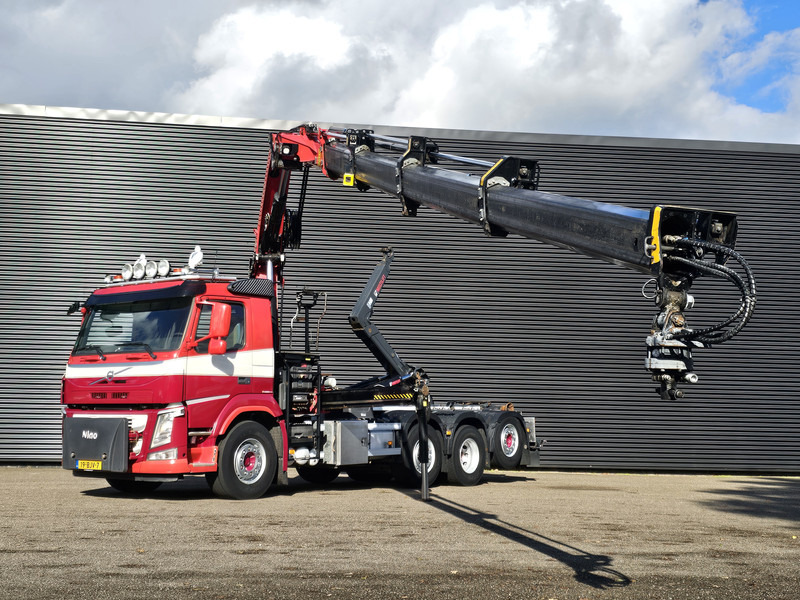 Volvo FM 420 8x2 / HIAB HOOKLIFT + 30 t/m CRANE - KRAN - Φορτηγό φόρτωσης γάντζου, Φορτηγό με γερανό: φωτογραφία 3 Volvo FM 420 8x2 / HIAB HOOKLIFT + 30 t/m CRANE - KRAN - Φορτηγό φόρτωσης γάντζου, Φορτηγό με γερανό: φωτογραφία 3