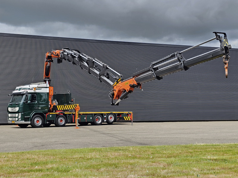 Volvo FM 460 8X2 / PALFINGER PK60002 /JIB / WINCH - Φορτηγό με ανοιχτή καρότσα, Φορτηγό με γερανό: φωτογραφία 3 Volvo FM 460 8X2 / PALFINGER PK60002 /JIB / WINCH - Φορτηγό με ανοιχτή καρότσα, Φορτηγό με γερανό: φωτογραφία 3