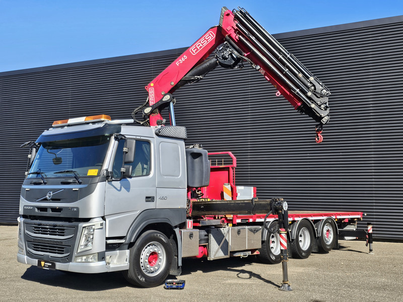 Volvo FM 460 8x4-4 / FASSI 36.5 t/m -8 x EXTENSION + WINCH - Φορτηγό με γερανό: φωτογραφία 5 Volvo FM 460 8x4-4 / FASSI 36.5 t/m -8 x EXTENSION + WINCH - Φορτηγό με γερανό: φωτογραφία 5