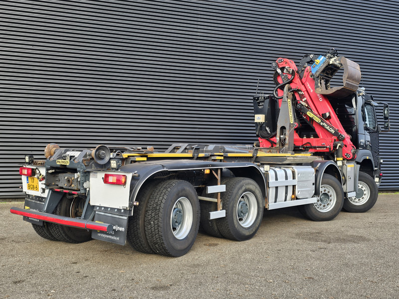 Volvo FM 460 8x6 / PALFINGER EPSILON / HOOKLIFT - Φορτηγό φόρτωσης γάντζου, Φορτηγό με γερανό: φωτογραφία 5 Volvo FM 460 8x6 / PALFINGER EPSILON / HOOKLIFT - Φορτηγό φόρτωσης γάντζου, Φορτηγό με γερανό: φωτογραφία 5