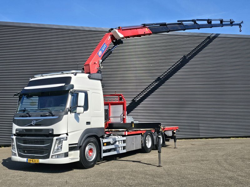 Volvo FM500 / 6x2 / HMF 32TM / KRAN / CRANE - Φορτηγό με ανοιχτή καρότσα, Φορτηγό με γερανό: φωτογραφία 1 Volvo FM500 / 6x2 / HMF 32TM / KRAN / CRANE - Φορτηγό με ανοιχτή καρότσα, Φορτηγό με γερανό: φωτογραφία 1