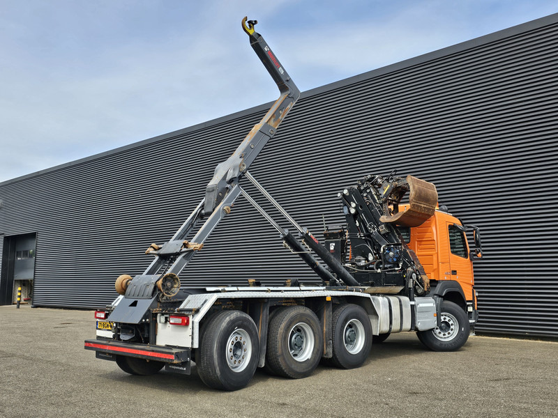 Volvo FMX 460 8x4-4 / HIAB Z CRANE + HOOKLIFT - Φορτηγό φόρτωσης γάντζου, Φορτηγό με γερανό: φωτογραφία 3 Volvo FMX 460 8x4-4 / HIAB Z CRANE + HOOKLIFT - Φορτηγό φόρτωσης γάντζου, Φορτηγό με γερανό: φωτογραφία 3