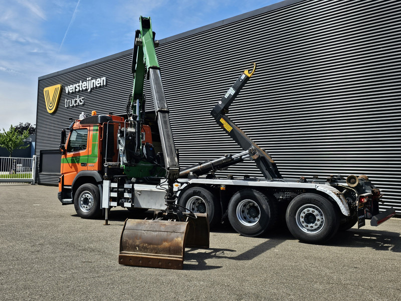 Volvo FMX 460 / 8x4-4 / HMF CRANE + HOOKLIFT / CONTAINER - Φορτηγό φόρτωσης γάντζου, Φορτηγό με γερανό: φωτογραφία 3 Volvo FMX 460 / 8x4-4 / HMF CRANE + HOOKLIFT / CONTAINER - Φορτηγό φόρτωσης γάντζου, Φορτηγό με γερανό: φωτογραφία 3