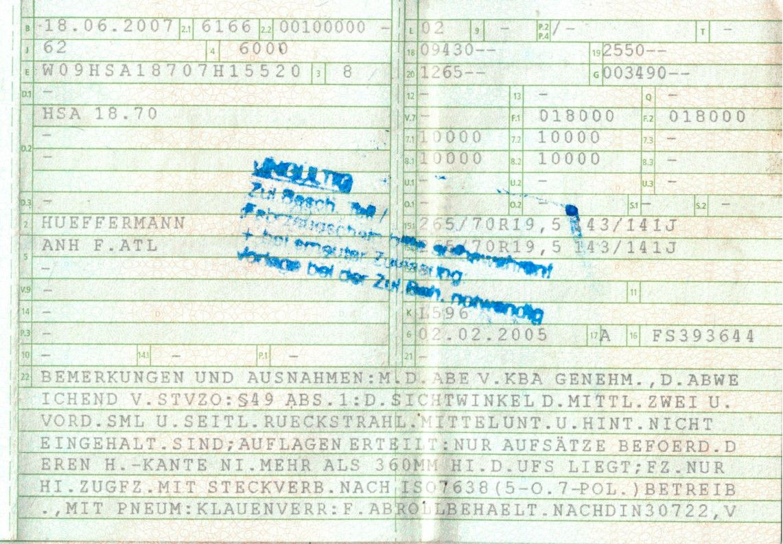 Hüffermann HSA 18.70 Schlittenabroller Containeranhänger 2x - Ρυμούλκα γάντζος/ Αλυσιδάκι: φωτογραφία 3 Hüffermann HSA 18.70 Schlittenabroller Containeranhänger 2x - Ρυμούλκα γάντζος/ Αλυσιδάκι: φωτογραφία 3