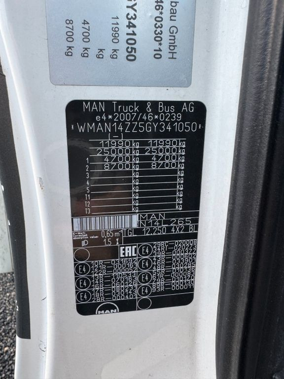 MAN 12.250 4X2 Koffer LBW Klima Diff.Sperre AHK - Φορτηγό κόφα: φωτογραφία 3 MAN 12.250 4X2 Koffer LBW Klima Diff.Sperre AHK - Φορτηγό κόφα: φωτογραφία 3