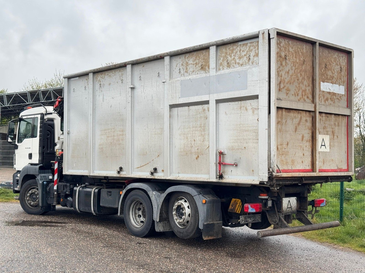 Φορτηγό με γερανό MAN 26.360 TGS Pafinger PK12002 Glaskipper 2 Trennw.: φωτογραφία 9 Φορτηγό με γερανό MAN 26.360 TGS Pafinger PK12002 Glaskipper 2 Trennw.: φωτογραφία 9