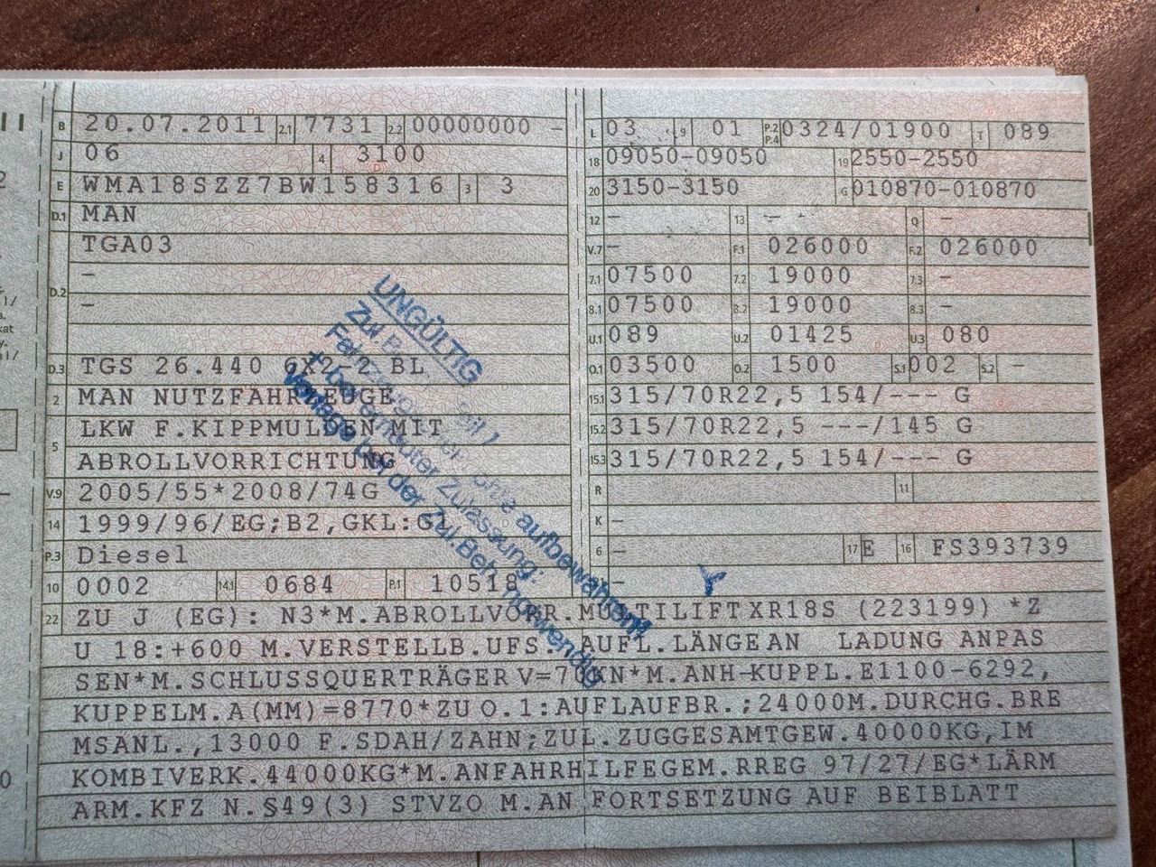 MAN 26.40 6X2 Multilift Abroller - Φορτηγό φόρτωσης γάντζου: φωτογραφία 3 MAN 26.40 6X2 Multilift Abroller - Φορτηγό φόρτωσης γάντζου: φωτογραφία 3