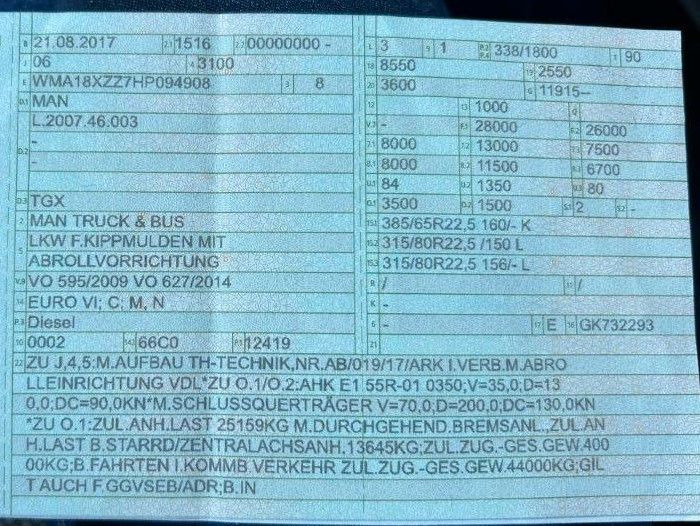 MAN 26.460 6X2 Retarder Klima Navigation guter Zust. MAN 26.460 6X2 Retarder Klima Navigation guter Zust. - Φορτηγό φόρτωσης γάντζου: φωτογραφία 3 MAN 26.460 6X2 Retarder Klima Navigation guter Zust. MAN 26.460 6X2 Retarder Klima Navigation guter Zust. - Φορτηγό φόρτωσης γάντζου: φωτογραφία 3