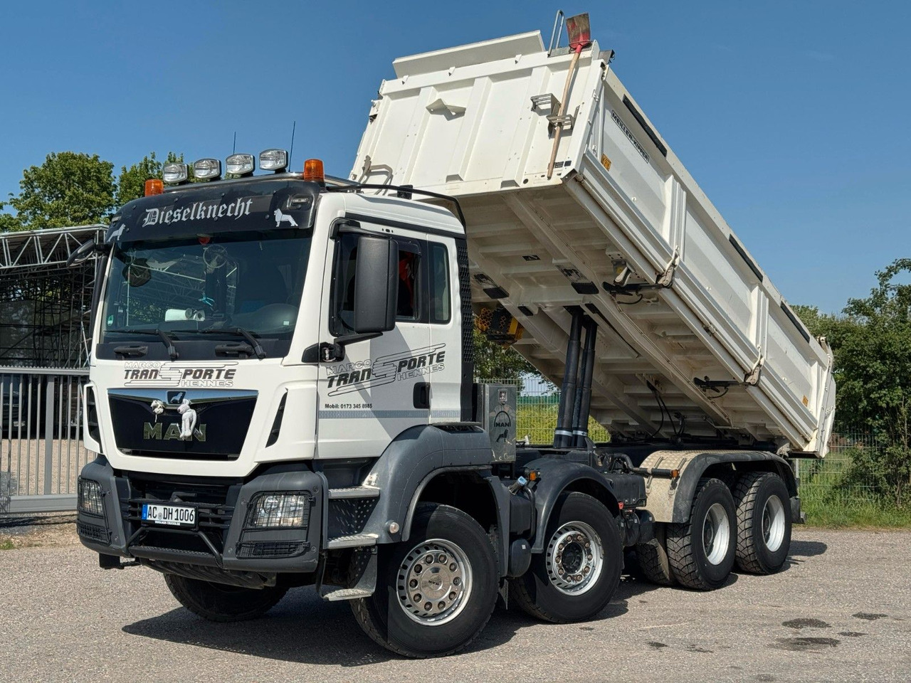 MAN 35.460 8x4 Meiller 3S. Kipper Bordmatik Retarder - Φορτηγό ανατρεπόμενο: φωτογραφία 1 MAN 35.460 8x4 Meiller 3S. Kipper Bordmatik Retarder - Φορτηγό ανατρεπόμενο: φωτογραφία 1