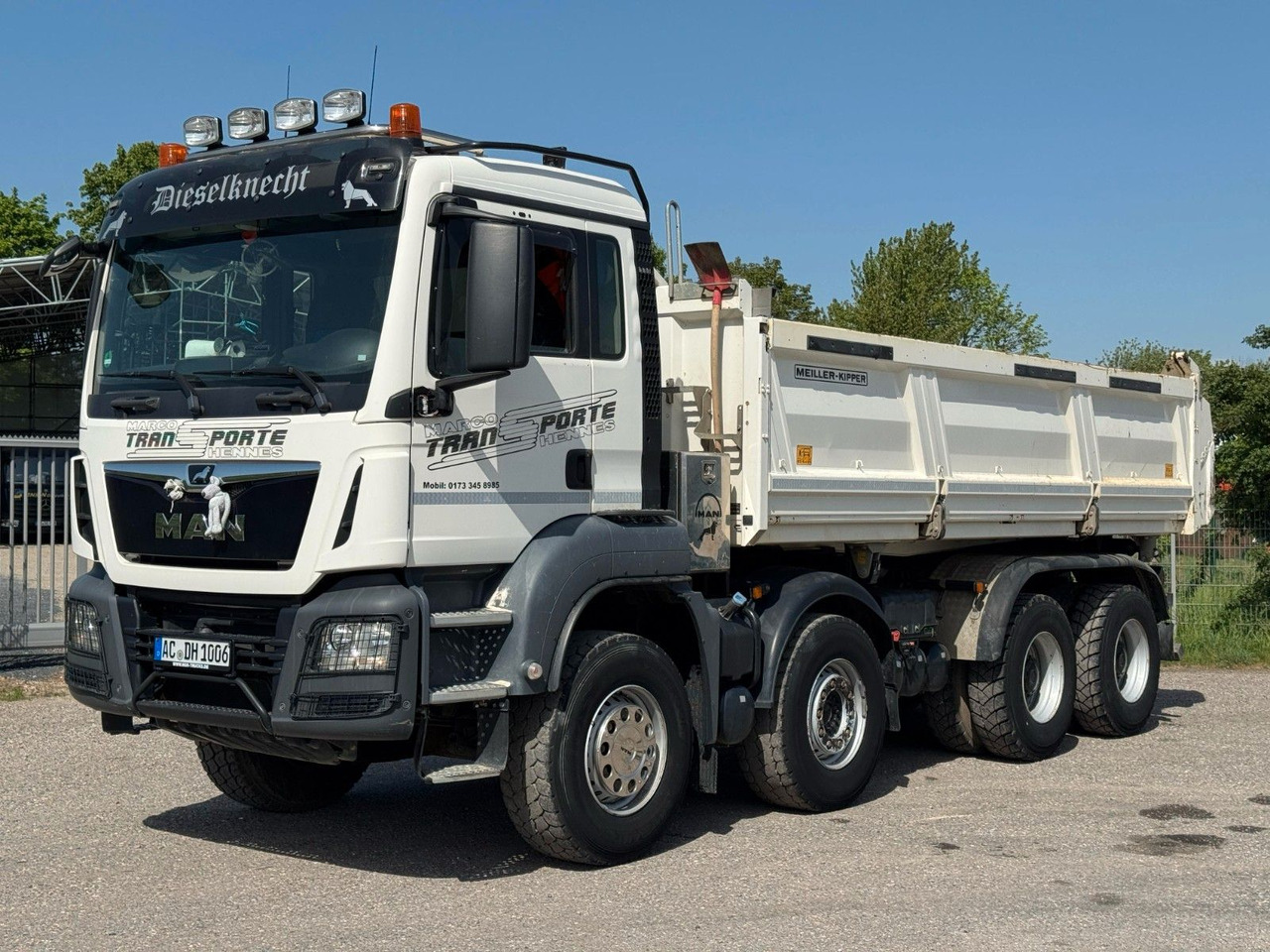 MAN 35.460 8x4 Meiller 3S. Kipper Bordmatik Retarder - Φορτηγό ανατρεπόμενο: φωτογραφία 4 MAN 35.460 8x4 Meiller 3S. Kipper Bordmatik Retarder - Φορτηγό ανατρεπόμενο: φωτογραφία 4