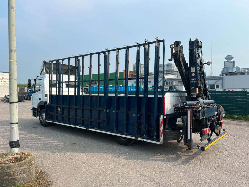 Mercedes-Benz 1327 4X2 Glastransporter mit Kran Funkbedienung - Φορτηγό με γερανό, Φορτηγό με γερανό: φωτογραφία 1 Mercedes-Benz 1327 4X2 Glastransporter mit Kran Funkbedienung - Φορτηγό με γερανό, Φορτηγό με γερανό: φωτογραφία 1