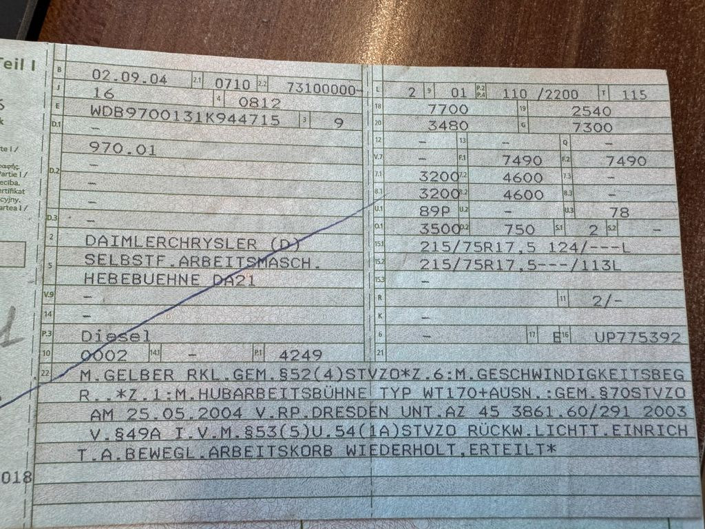 Mercedes-Benz 815 4x2 Hubarbeitsbühne Wumag 170 high 17 m Mercedes-Benz 815 4x2 Hubarbeitsbühne Wumag 170 high 17 m - Φορτηγό με εναέρια πλατφόρμα, Ελαφρύ επαγγελματικό: φωτογραφία 2 Mercedes-Benz 815 4x2 Hubarbeitsbühne Wumag 170 high 17 m Mercedes-Benz 815 4x2 Hubarbeitsbühne Wumag 170 high 17 m - Φορτηγό με εναέρια πλατφόρμα, Ελαφρύ επαγγελματικό: φωτογραφία 2