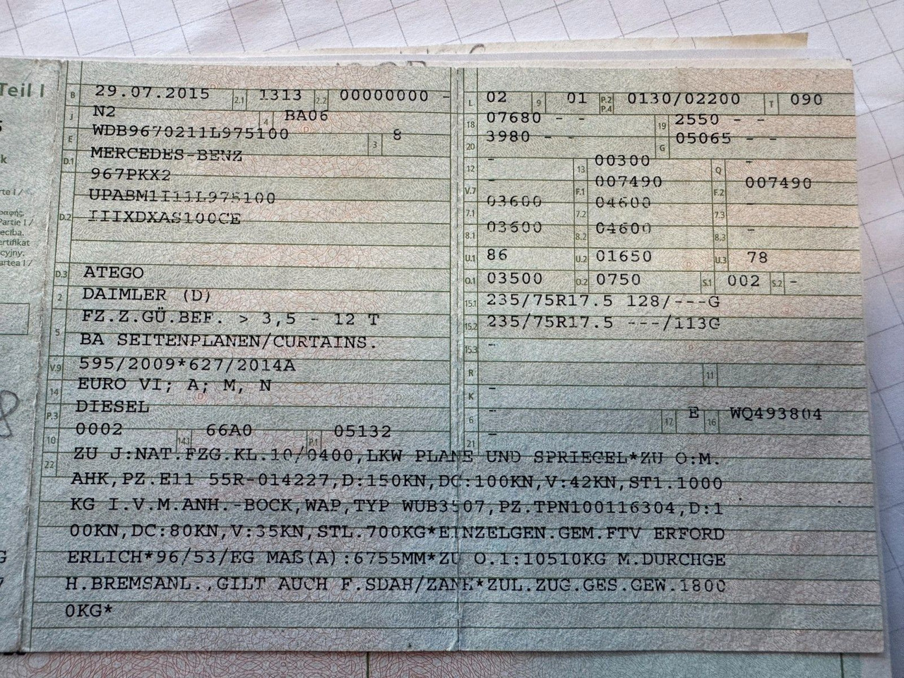 Mercedes-Benz 818 4X2 Pritsche & Plane & Tang Pritsche & Plane Mercedes-Benz 818 4X2 Pritsche & Plane & Tang Pritsche & Plane - Επαγγελματικό αυτοκίνητο με μουσαμά: φωτογραφία 2 Mercedes-Benz 818 4X2 Pritsche & Plane & Tang Pritsche & Plane Mercedes-Benz 818 4X2 Pritsche & Plane & Tang Pritsche & Plane - Επαγγελματικό αυτοκίνητο με μουσαμά: φωτογραφία 2